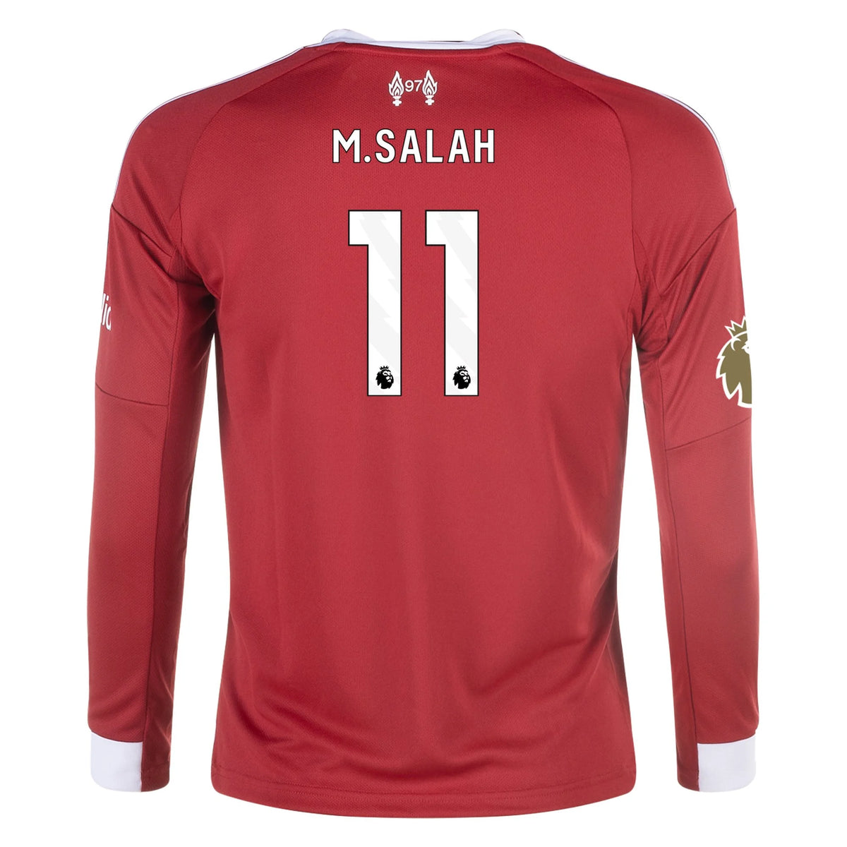 Replica adidas M.Salah Liverpool Long Sleeve Home Jersey 25/26