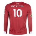 Replica adidas Mac Allister Liverpool Long Sleeve Home Jersey 25/26