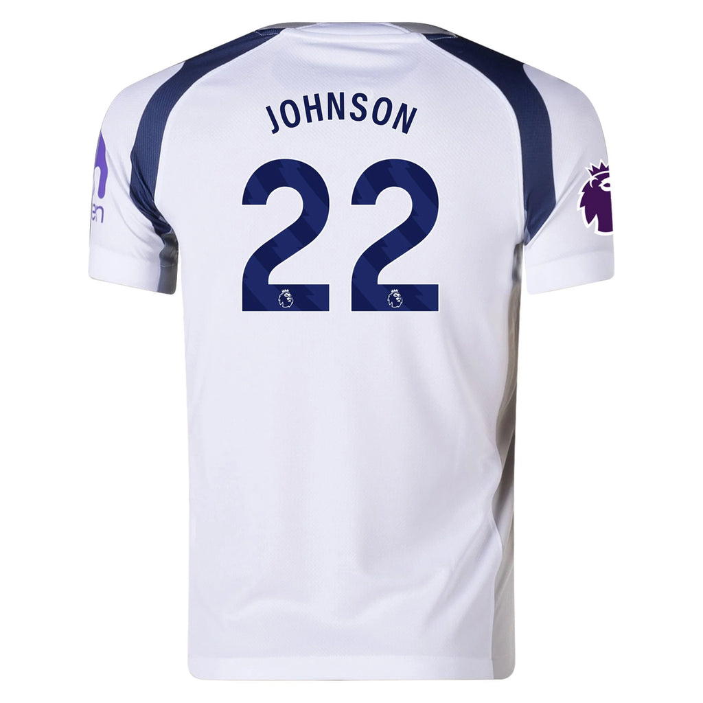 Replica Nike Johnson Tottenham Home Jersey 25/26