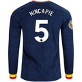 Replica adidas Hincapie Arsenal Long Sleeve Away Jersey 26/27