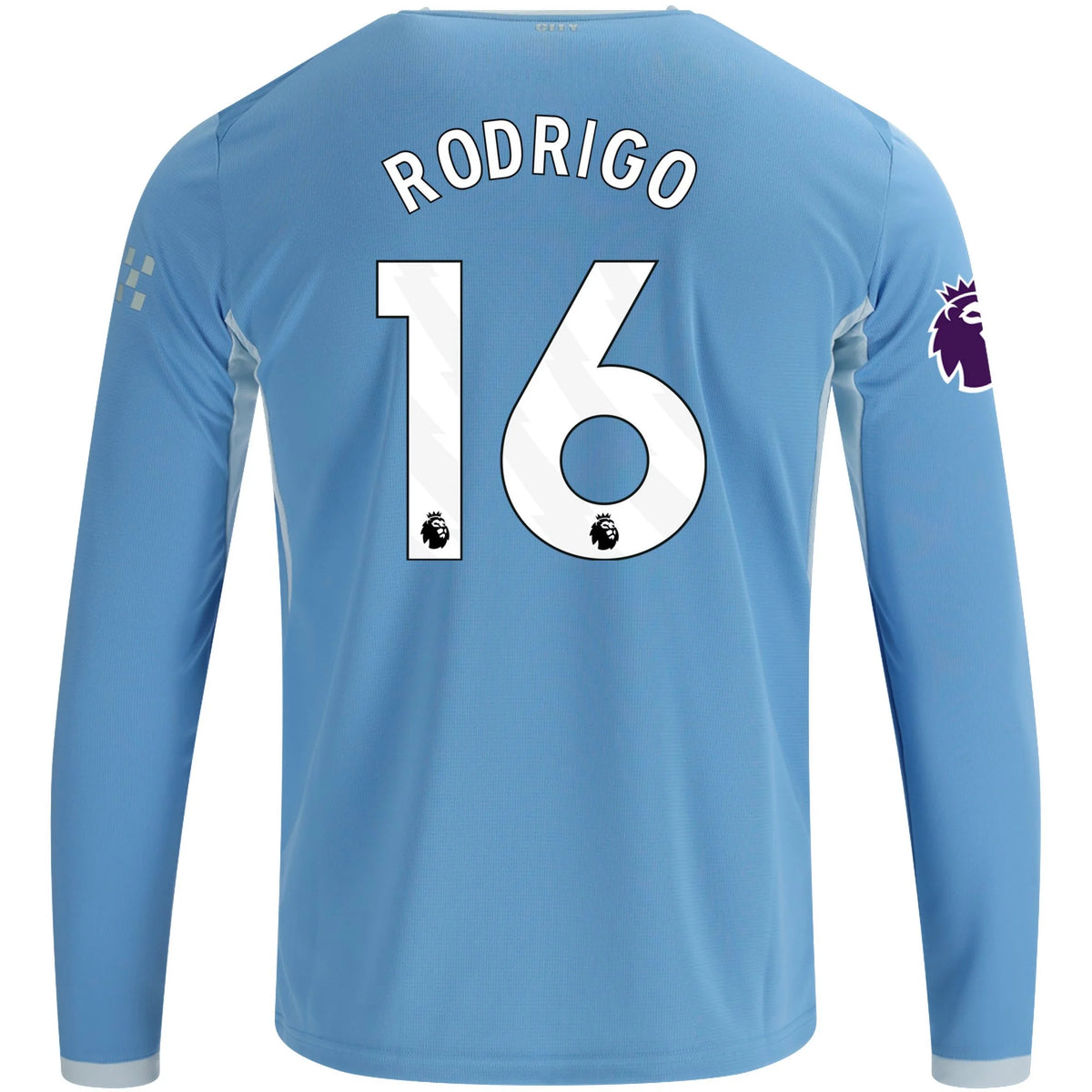 Replica Puma Rodrigo Manchester City Long Sleeve Home Jersey 26/27