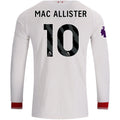 Authentic adidas Mac Allister Liverpool Long Sleeve Away Jersey 26/27