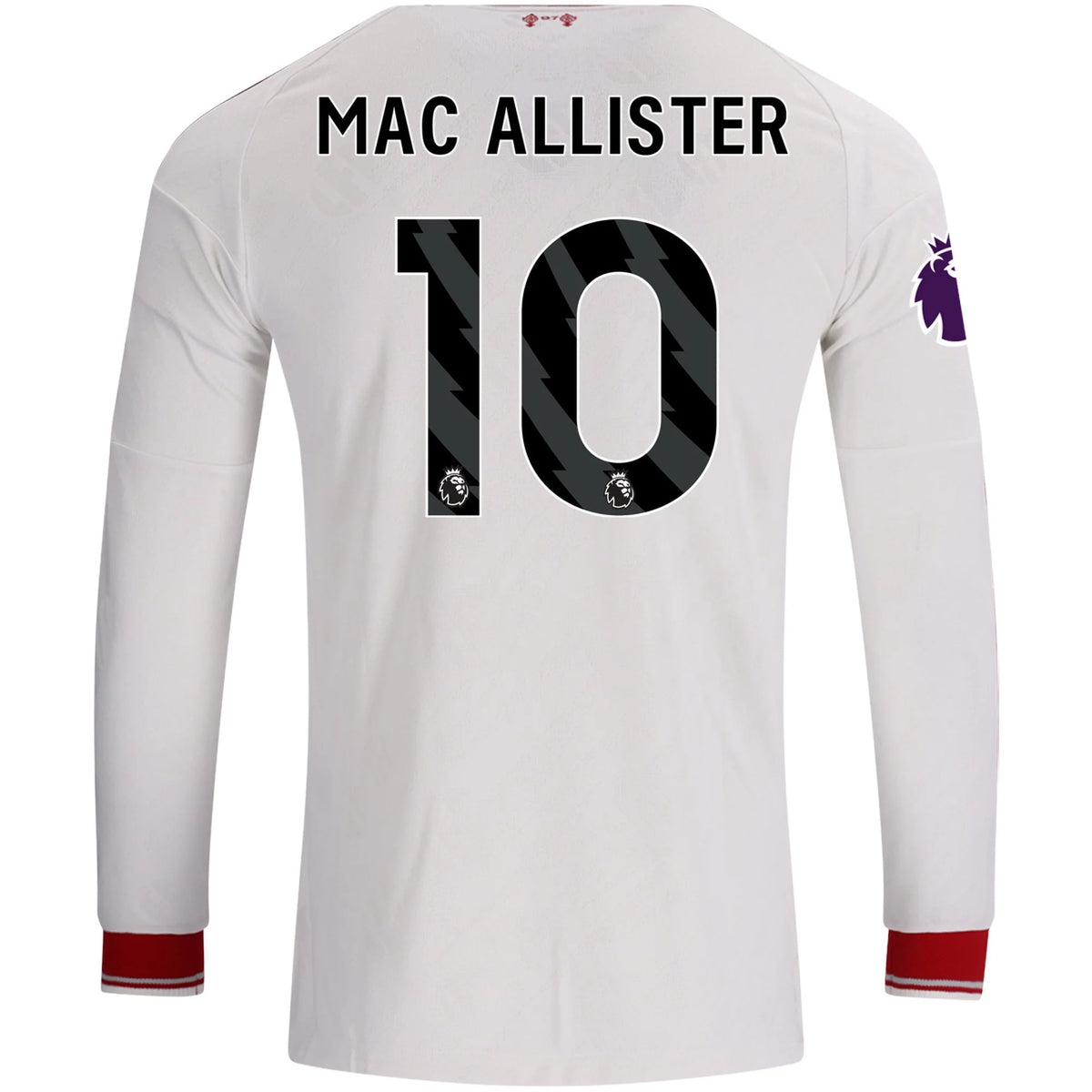 Authentic adidas Mac Allister Liverpool Long Sleeve Away Jersey 26/27