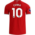 Authentic adidas Cunha Manchester United Home Jersey 26/27