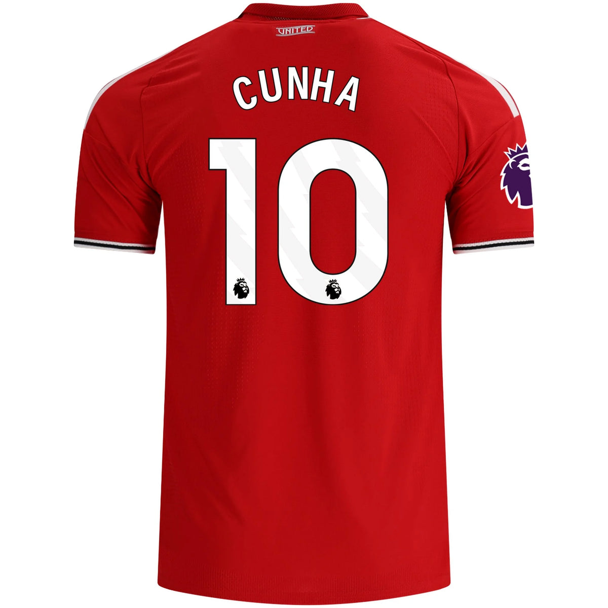 Authentic adidas Cunha Manchester United Home Jersey 26/27