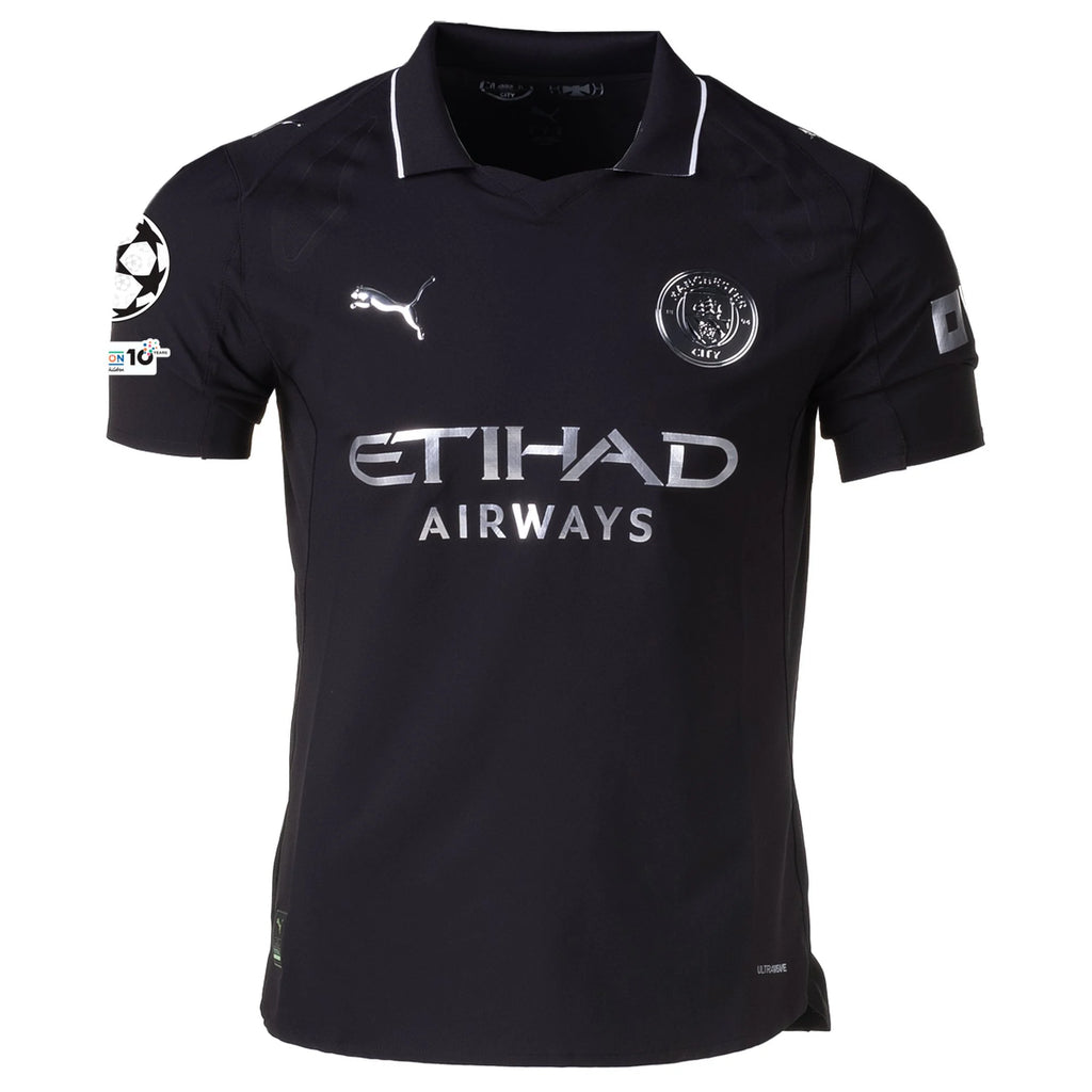 Authentic Puma Manchester City Away Jersey 25/26 UCL