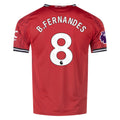 Authentic adidas B. Fernandes Manchester United Home Jersey 25/26