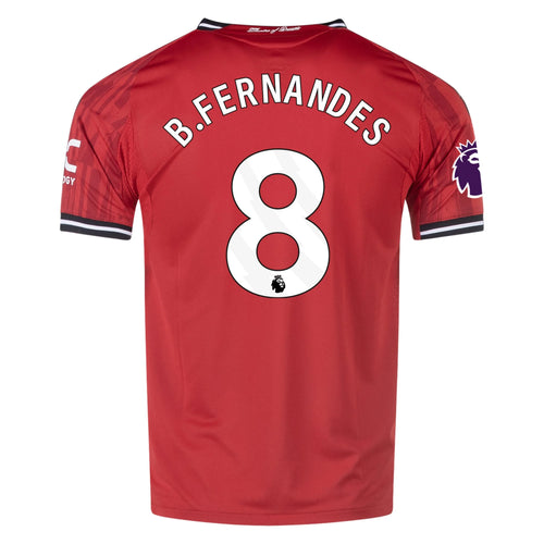 Authentic adidas B. Fernandes Manchester United Home Jersey 25/26